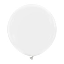 Snow White Premium Cattex 24" Latex Balloons 1Ct