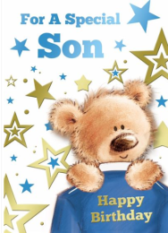 Happy Birthday - Son - Pack Of 12