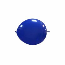 Dark Blue 6" Linking Cattex Latex Balloon 100Ct
