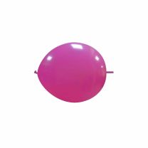 Fuchsia 6" Linking Cattex Latex Balloon 100Ct