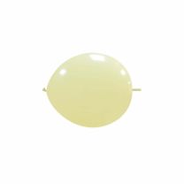 Ivory 6" Linking Cattex Latex Balloon 100Ct
