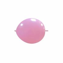 Pink 6" Linking Cattex Latex Balloon 100Ct