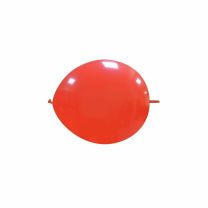 Light Red 6" Linking Cattex Latex Balloon 100Ct