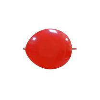 Dark Red 6" Linking Cattex Latex Balloon 100Ct