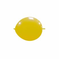 Dark Yellow 6" Linking Cattex Latex Balloon 100Ct