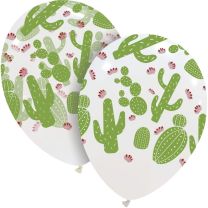 Cactus Two Colour 12" Latex Balloons 25Ct