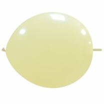 Ivory 12" Linking Cattex Latex Balloon 50Ct