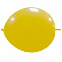 Dark Yellow 12" Linking Cattex Latex Balloon 50Ct