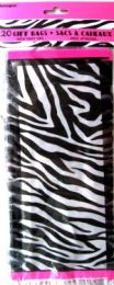 Zebra Passion Cello Bags 20CT.