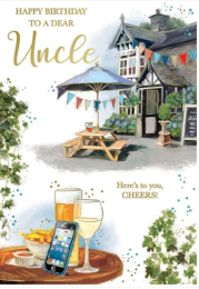 Happy Birthday - Uncle - Pack Of 12