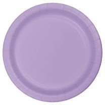 Lavender 9" Round Plates 16ct