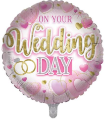 On Your Wedding Day 18" Foil Balloon