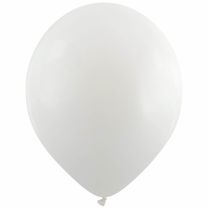 White Fashion Cattex 16" Latex Balloons 50ct