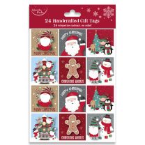 Cute Christmas Gift Tags 24ct