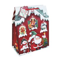 Santa's Crew Christmas Large Gift Bag 6ct