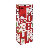 Hohoho Christmas Bottle Bag 6ct