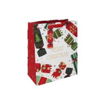 Christmas Crackers Medium Gift Bag 6ct