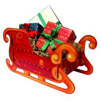 Christmas Assembly Sleigh 1ct